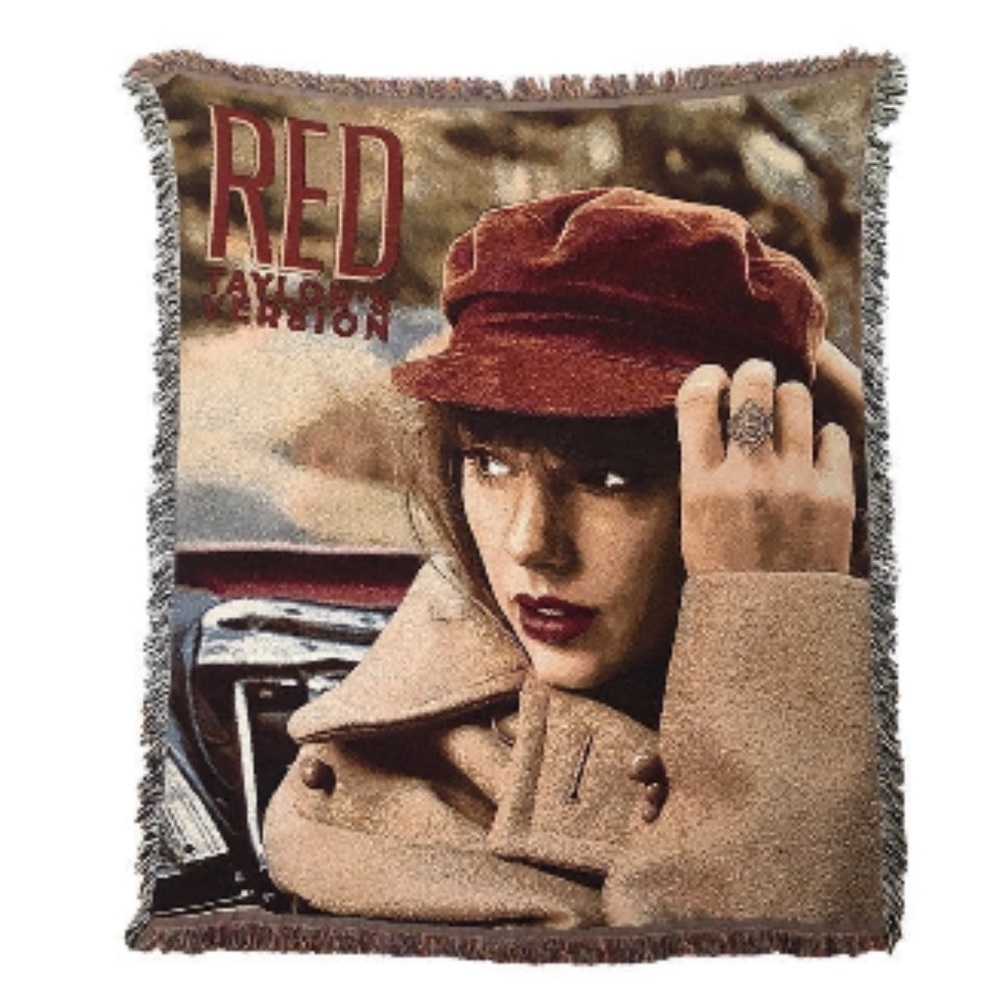 RED Taylor’s version blanket, brand new Taylor Swift merch